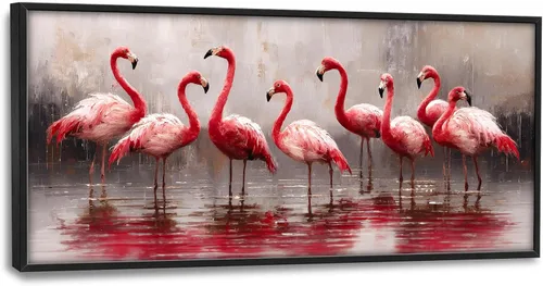 Vista 17 de Arte de pared grande para sala de estar, lienzo africano, decoración de pared, imágenes tribales afroamericanas, siluetas de mujeres, pinturas