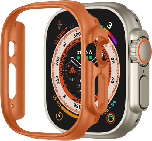Vista 20 de Recoppa - Funda compatible con Apple Watch de 1 39⁄64 pulgadas (41 mm) Series 7 8 9, funda protectora de policarbonato duro ultradelgada a prueba