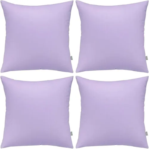 Vista 39 de Thmyo - Paquete de 4 fundas de almohada decorativas de 100 % algodón para lumbar, cómodas, sólidas, para Navidad/Halloween, fundas de cojín Blanco