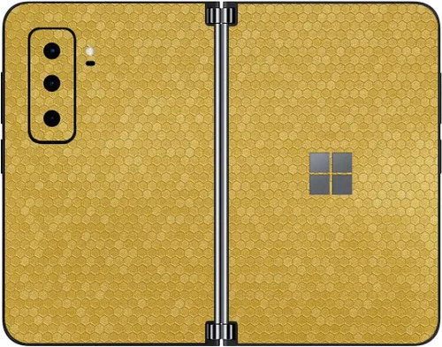 Vista 43 de SopiGuard Skin para Microsoft Surface Duo 2 2ª generación de borde a borde de paneles delanteros y traseros de vinilo (piedra de ladrillo)