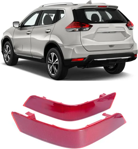 Vista 6 de Luz de parachoques trasero de coche, para Nissan X-Trail T32 2017 2018 2019 2020 265656FV0A, reflector de luz trasera de coche accesorios