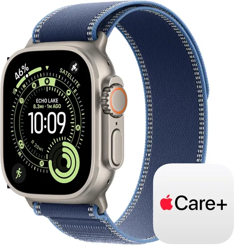 Vista 8 de Apple Watch Ultra 3 [GPS + Cellular 49mm] Reloj inteligente para correr y multideporte con funda de titanio resistente con bucle milanés de titanio