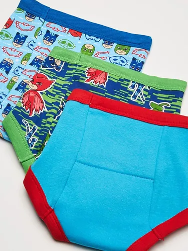 Vista 3 de PJ Masks Paquete múltiple de pantalones de entrenamiento para ir al baño para bebé