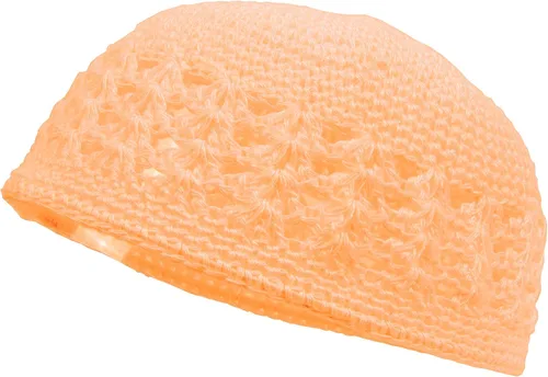 Vista 3 de Gorro de punto con cabeza tejida a mano Negro