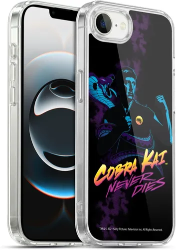 Vista 173 de Head Case Designs Funda de gel suave con licencia oficial de Cobra Kai Eagle Fang Logo Key Art compatible con Apple iPhone 7 Plus/iPhone 8 Plus