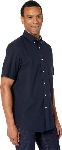 Vista 3 de Tommy Hilfiger Camisa casual de manga corta con botones para hombre en ajuste clásico