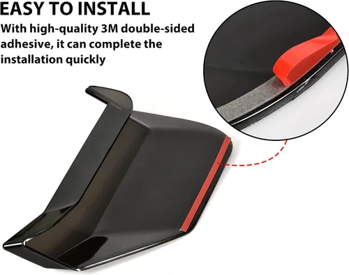 Vista 4 de Cubierta de luz trasera para Mustang GT 18-22, cubiertas de lámpara de luz trasera, protector para Ford Mustang accesorios 2018 2019 2020 2021 2022