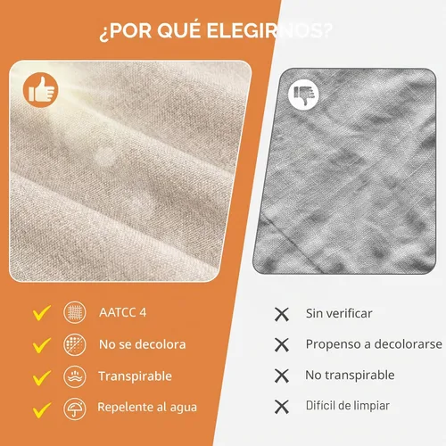 Vista 8 de Aoxun Juego de muebles de patio de 7 piezas con mesa auxiliar, color beige Muebles de mimbre para exteriores con cojines gruesos resistentes al