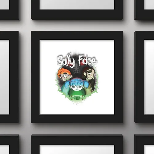 Vista 2 de Trends International Gallery Pops Sally Face - Póster de pared de The Wretched, 12.00 x 12.00 pulgadas, versión de marco negro
