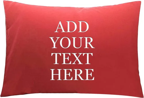 Vista 44 de Personalized Passion Fundas de almohada de tamaño estándar (20 x 26 pulgadas), fundas de almohada estándar con cierre de sobre suaves y acogedoras