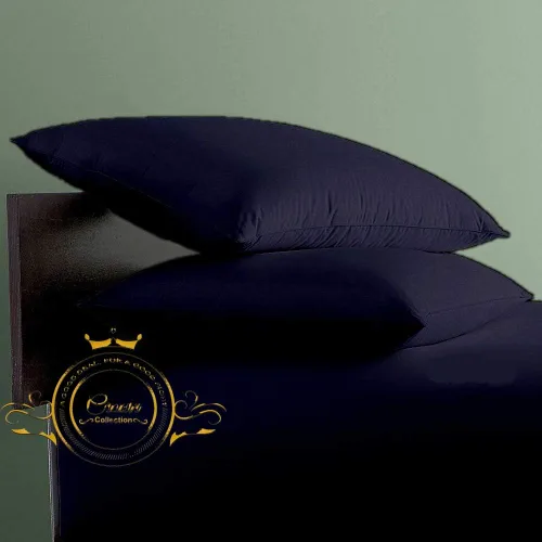 Vista 33 de Crown Collection Juego de 2 fundas de almohada estándar de 20 x 26 pulgadas, hipoalergénicas de 600 hilos, 100% algodón egipcio, fundas de almohada