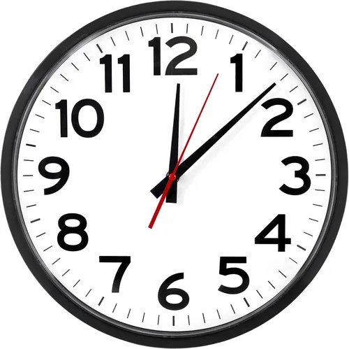 Vista 12 de Ultimate Wall Clock - Reloj de pared de cuarzo de 10 pulgadas, negro