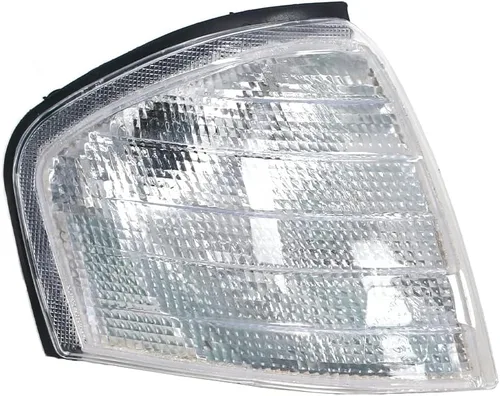 Vista 8 de Para Mercedes Benz Clase C C220 1994-2000 Luz de señal de giro delantera de esquina antiniebla lámpara izquierda