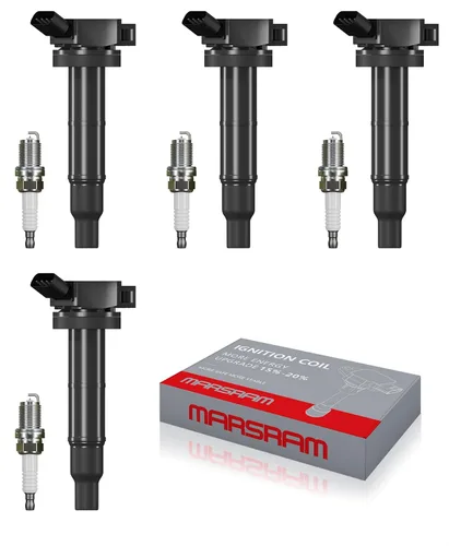 Vista 34 de Marsram Paquete de bobinas de encendido UF549 para 2007 2008 2009 2010 2011 2012 Nissan Altima Versa Sentra Cube NV200 Rogue 2013 2014 2015 Infiniti