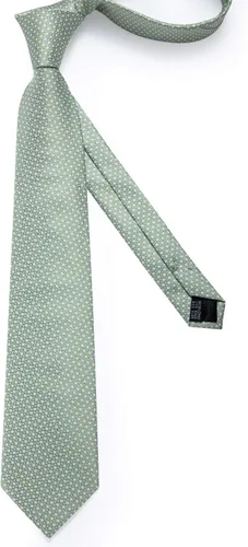 Vista 4 de DiBanGu Conjunto de gemelos de corbata de seda y bolsillo cuadrado para hombre, corbata formal