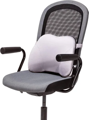 Vista 6 de Castle Squire Firm - Respaldo de espuma viscoelástica para la parte inferior de la espalda, almohada de apoyo lumbar con relleno de espuma densa