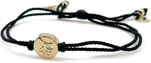 Vista 7 de St Michael Archangel Coin Medal on Adjustable Red Cord Wrist Adjustable Bracelet