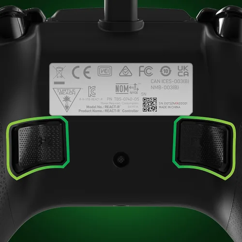 Vista 6 de Turtle Beach REACT-R Wired Game Controller Officially Licensed for Xbox Series X & S, Xbox One, and Windows 1011 PCs Pixel