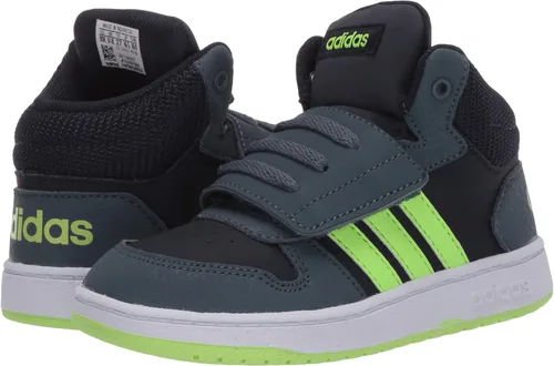 Vista 7 de Adidas Hoops 2.0 Mid Tenis de baloncesto unisex para niños