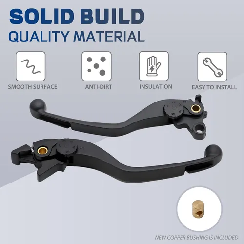 Vista 2 de S SYUU Palanca de embrague de freno para motocicleta compatible con BMW R Nine T Urban GS K33 2017 2018 R Nine T Scrambler K21/Pure K22/Cafe Racer
