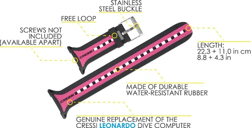 Vista 2 de Cressi Leonardo Scuba Dive - Reloj de pulsera para ordenador