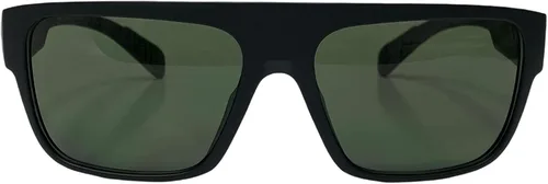 Vista 2 de Adidas Gafas de sol deportivas para hombres y mujeres, ideales para conducir, pesca, ciclismo y correr, protección UV SP0037S (negro mateverde)