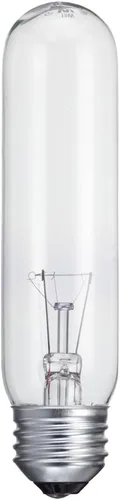 Vista 2 de Philips 415844 - Bombilla transparente T10 de 15 vatios para pantalla y gabinete