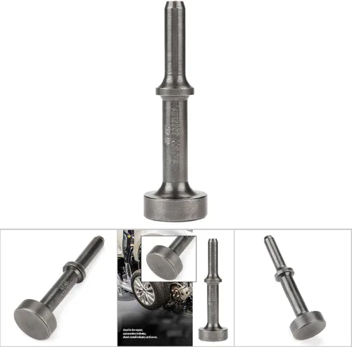 Vista 6 de Broca neumática de martillo neumático de acero cromado moly de longitud extendida para industria automotriz y de chapa (3.937 in)