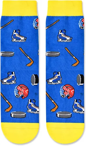 Vista 3 de HAPPYPOP Boy Socks Hockey Soccer Baseball Basketball Socks, Boys Gifts Cool Gifts For Boys Sports Gifts For Boys
