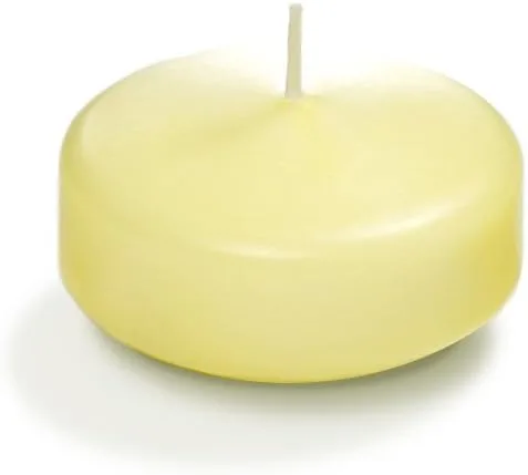 Vista 23 de yummi Caja de 120 velas flotantes marfil de 1.75