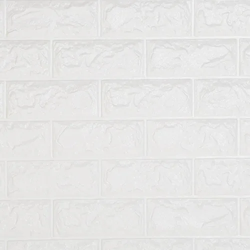 Vista 3 de Doremy - Paneles de pared con patrones texturizados de ladrillo en 3D, papel tapiz autoadhesivo, espuma de polietileno, resistente al agua