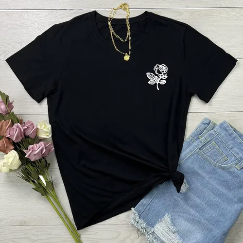 Vista 2 de LOOKFACE Camisetas gráficas para mujer lindas camisetas
