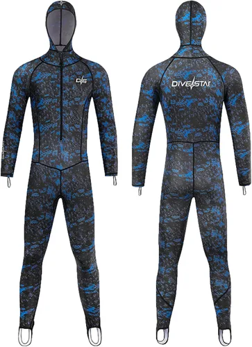 Vista 6 de Traje de baño de licra de cuerpo completo para hombres y mujeres, traje de baño de manga larga, protección UV, surf, natación, buceo, esnórquel