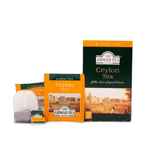 Vista 5 de Ahmad Tea Té de Ceilán, cajas de 20 unidades (paquete de 6)