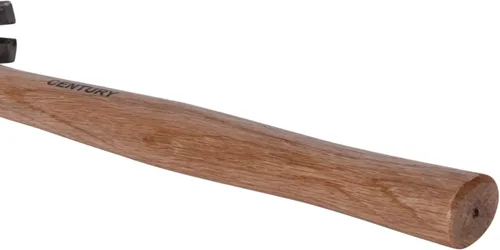 Vista 4 de Century Drill & Tool 72272 Martillo de garra curvado, 8 onzas, cabeza de acero forjada en gota, mango de madera de nogal, duradero y equilibrado