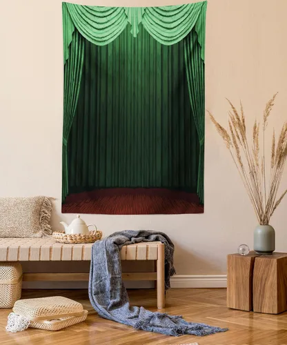 Vista 61 de Lunarable Tapiz azul, piscina temática de competición deportiva con carriles imagen de pictograma acuático, decoración de tela para colgar