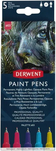 Vista 7 de Derwent Paleta de bolígrafos de pintura #1 (2305518)