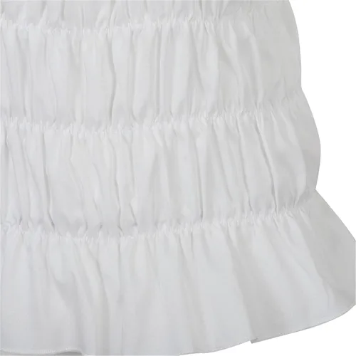Vista 4 de Zhitunemi Tops con hombros descubiertos para mujer, disfraz de pirata, tops y blusas de manga corta