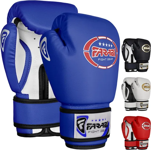 Vista 11 de Kids Boxing Gloves for 3-10 Years 4 oz Youth Boxing Gloves Junior Punching Gloves MMA Muay Thai Boys and Girls Training Gloves