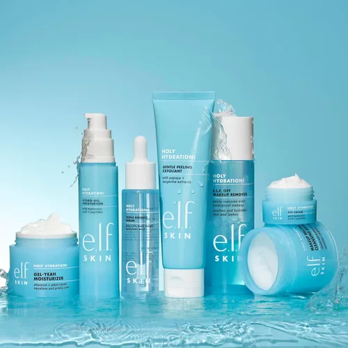 Vista 4 de e.l.f. SKIN ¡Santa Hidratación! Hidro-Gel Hidratante, Hidrata y Humecta la Piel para un Complejo Rellena, Ligero y de Rápida Absorción, 1.76 Oz
