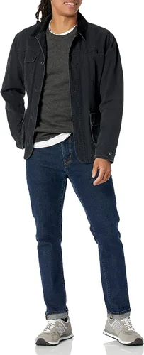 Vista 4 de Tienda Essentials Men's Fleece Crewneck Sweatshirt (Available in Big & Tall)