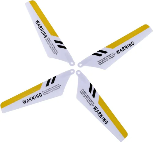 Vista 4 de S107 Juego completo de piezas de repuesto para helicóptero Syma S107 RC (juego de 19, amarillo)