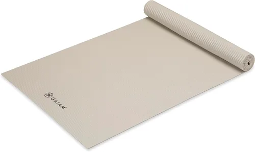 Vista 14 de Gaiam - Esterilla de yoga de calidad superior de 5mm, lisa, gruesa y antideslizante para todo tipo de ejercicios de yoga, pilates y gimnasia