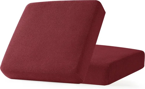 Vista 41 de CHUN YI - Funda elástica para cojín de sofá mediano, funda de asiento de sofá para mascotas, adecuada para sillón y sofá biplaza con tela lavable