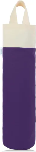 Vista 12 de Soporte para bolsas de plástico, soporte de pared para almacenamiento de bolsas de plástico, organizador de bolsas de basura de algodón, dispensador
