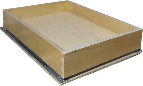 Vista 10 de SlidingSusan Organizador de cajones extraíbles para armarios, estantes deslizantes de cierre suave para cocina, despensa, baño y organización