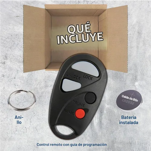 Vista 3 de Llavero de auto con control remoto para entrada sin llave, repuesto para NHVBU427 marca KeylessOption.
