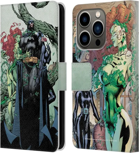 Vista 30 de Head Case Designs Officially Licensed Batman DC Comics Batman #609 Hush Gotham City Sirens Leather Wallet Case Compatible with Apple iPhone 7/8 / SE
