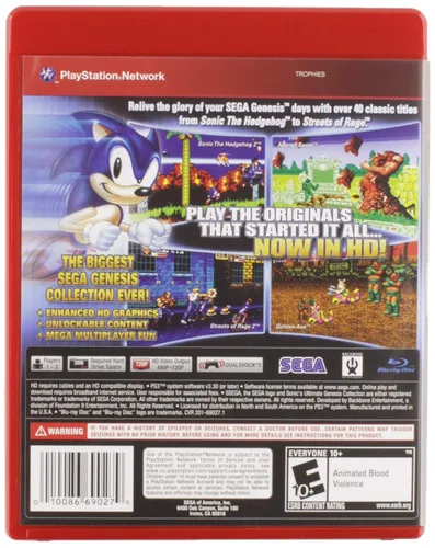 Vista 2 de Sonic's Ultimate Genesis Collection (Greatest Hits) - PlayStation 3