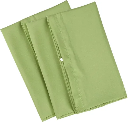 Vista 7 de uxcell Paquete de 2 fundas de almohada de microfibra suave serie 1800 con cremallera estándar (20 x 26 pulgadas), color salvia